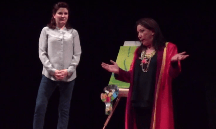 Emoé de la Parra en el Foro Lucerna